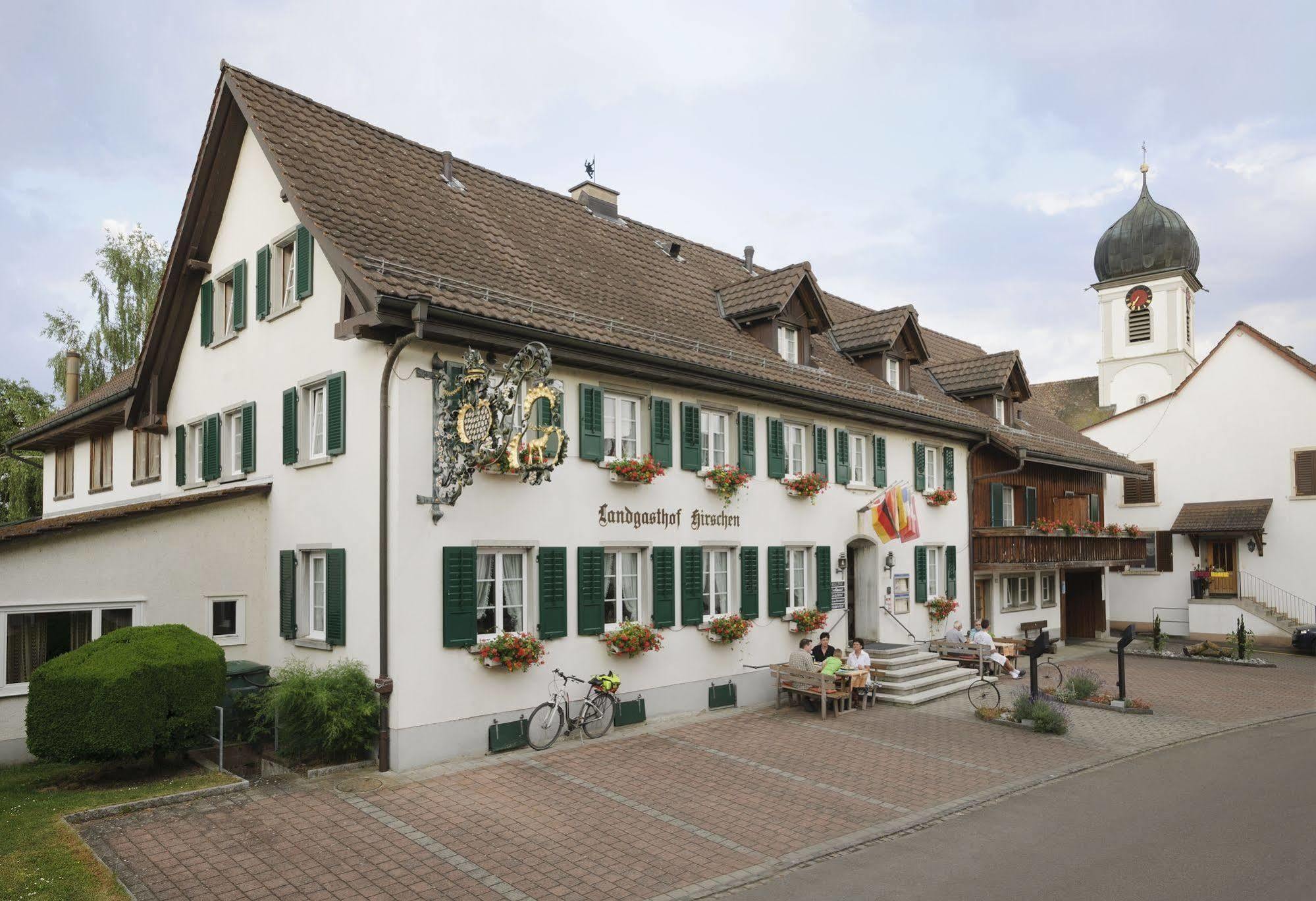 Hotel Landgasthof Hirschen Ramsen Exterior photo